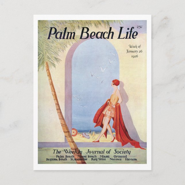 Palm Beach Life #18 Postkarte (Vorderseite)