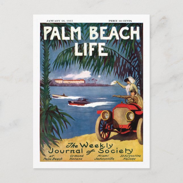 Palm Beach Life #19 Postkarte (Vorderseite)