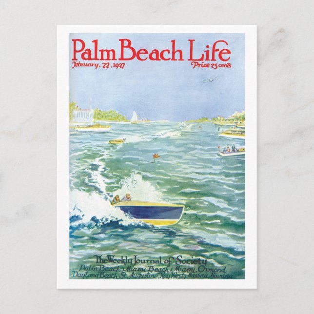 Palm Beach Life #2 Postkarte (Vorderseite)