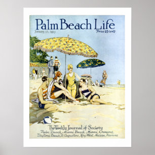 Palm Beach Life #3 Print Poster