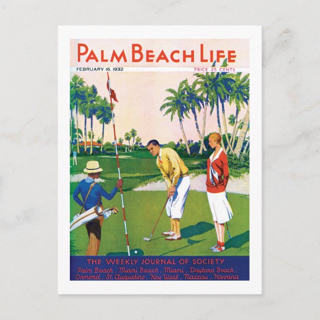 Palm Beach Life #5 Postkarte (Vorderseite)