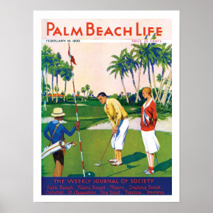Palm Beach Life #5 Print Poster