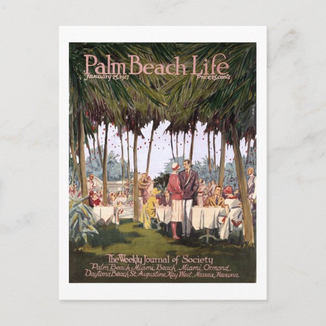 Palm Beach Life #7 Postkarte (Vorderseite)