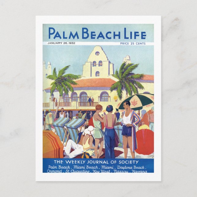 Palm Beach Life #8 Postkarte (Vorderseite)