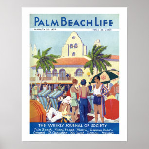 Palm Beach Life #8 Print Poster