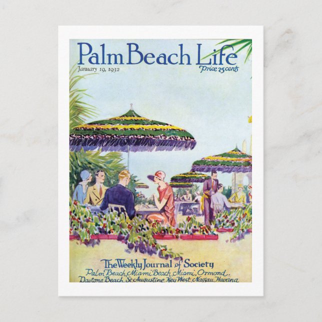 Palm Beach Life #9 Postkarte (Vorderseite)