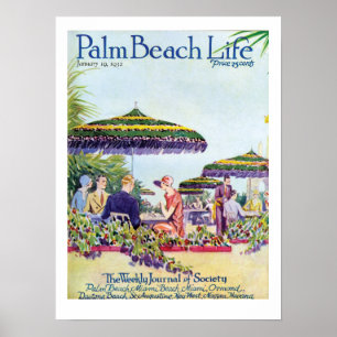 Palm Beach Life #9 Print Poster