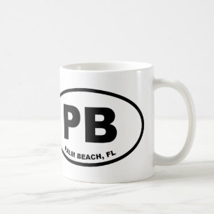 Palm Beach PB Tasse