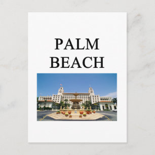 PALM BEACH POSTKARTE