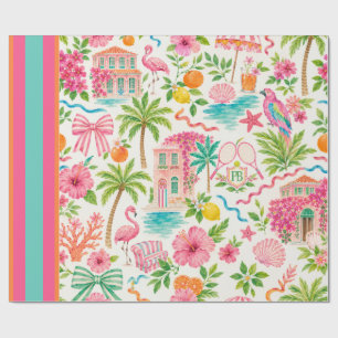Palm Beach Preppy-Geschenkpapier Geschenkpapier