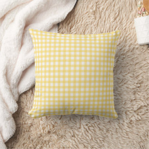 Palm Beach Preppy Gingham-Wurfkissen Bunt Kissen