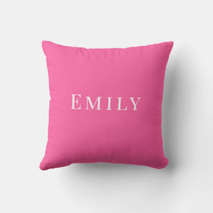 Palm Beach Preppy Kissen mit personalisiertem Name