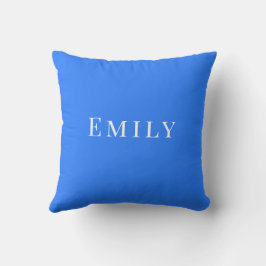 Palm Beach Preppy Kissen mit personalisiertem Name