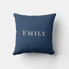 Palm Beach Preppy Kissen mit personalisiertem Name
