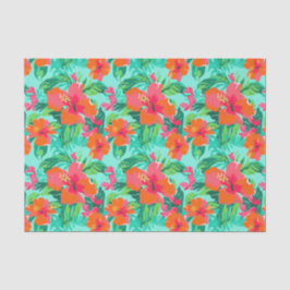 Palm Beach Tropical Island Blume Seidenpapier