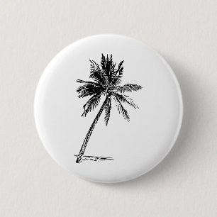 Palm Beachwear Strandoutlook Surfen Aloha Retro Pa Button