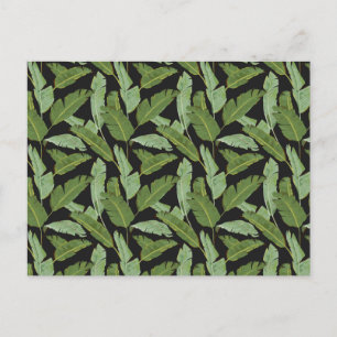 Palm Blätter 2 Postkarte