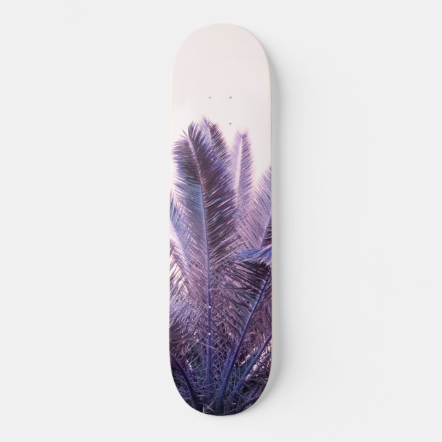 Palm Blätter Beach Dream #1 #tropical #wall #art Skateboard (Vorderseite)