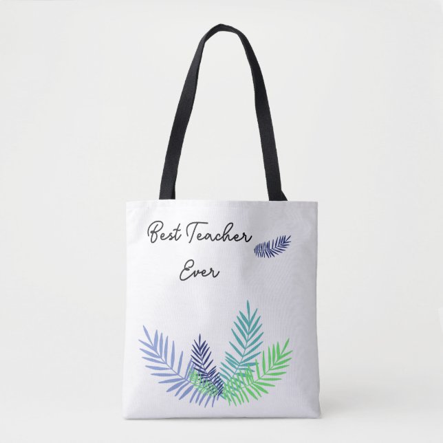 Palm Blätter Bester Lehrer je (Vorderseite)