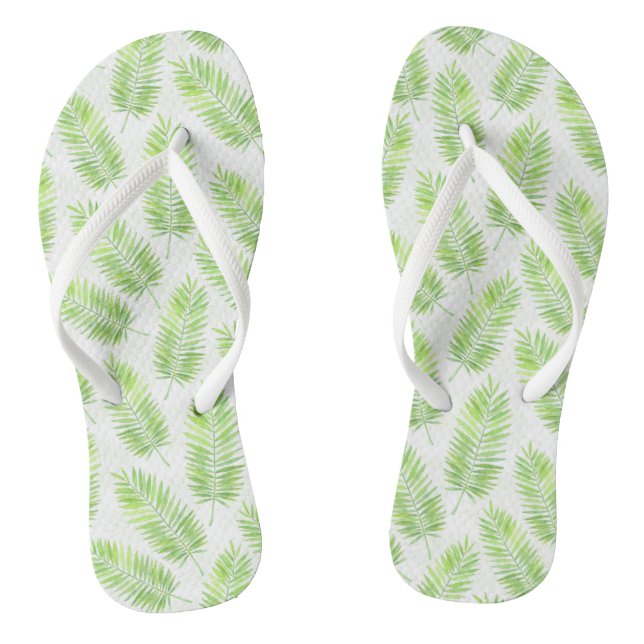 Palm-Blätter Flip Flops (Fußbett)