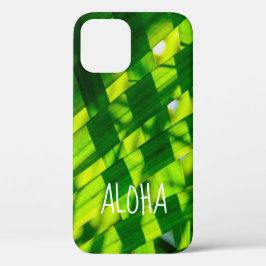 Palm Blätter Kariert, Kapaa, Kauai, Hawaii Case Ma