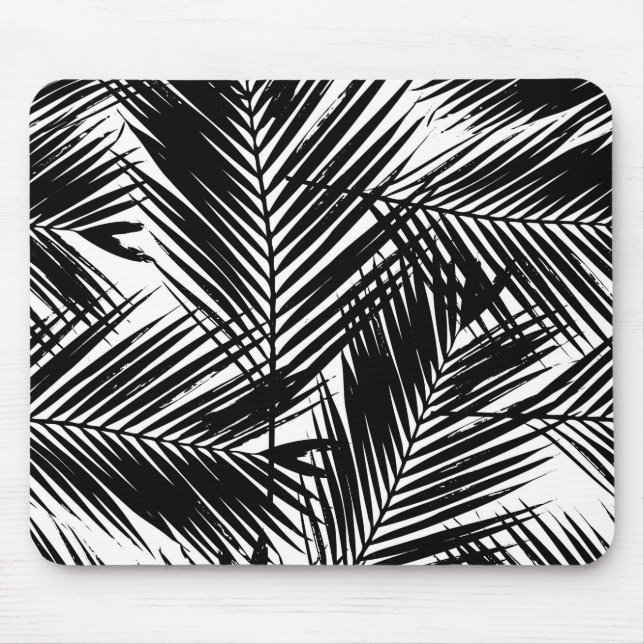 Palm Blätter Maus Pad Mousepad (Vorne)