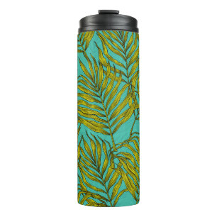 Palm-Blätter Thermosbecher