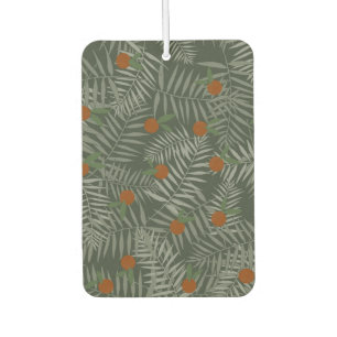 Palm-Blätter und Orangen Autolufterfrischer