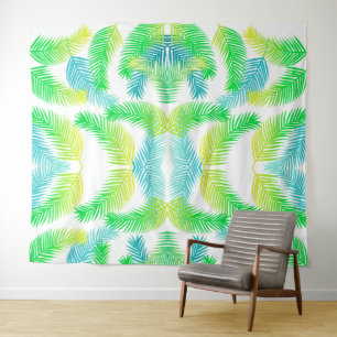 Palm-Blätter Wandteppich