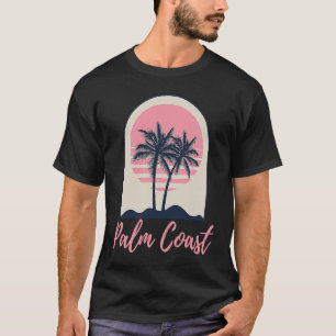 Palm Coast Florida Familienurlaub Strand tropisch T-Shirt