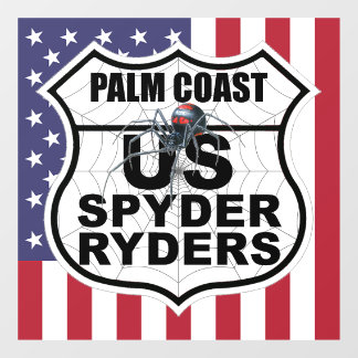 Palm Coast Kapitel - Aufkleber Flagge & Logo