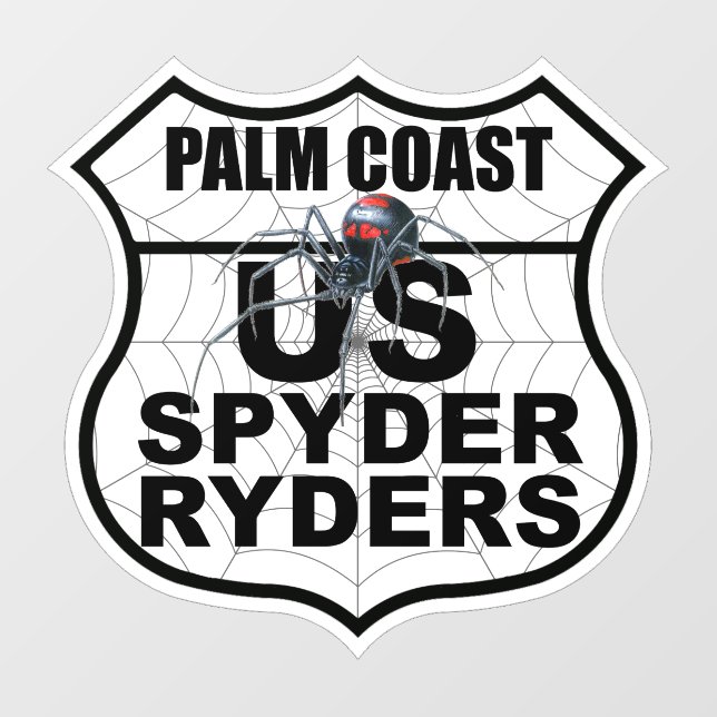 Palm Coast Kapitel - Aufkleber Kapitel Logo (Blatt)