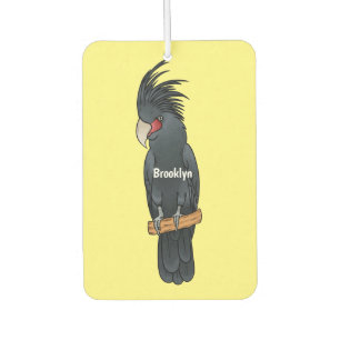 Palm Cockatoo Vogel Cartoon Illustration Autolufterfrischer