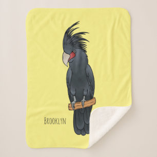 Palm Cockatoo Vogel Cartoon Illustration Sherpadecke