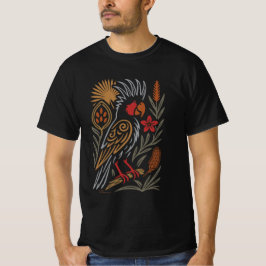 Palm Cockatoo with FNQ Flora – Aussie Wildlife. T-Shirt