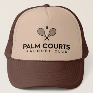 Palm Courts Racquet Club Trucker Hat Truckerkappe