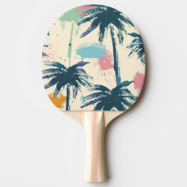 Palm Design Ping Pong Paddles Tischtennis Schläger
