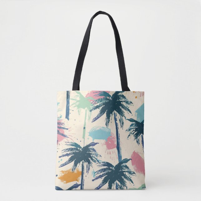 Palm Details Beach Bag (Vorderseite)