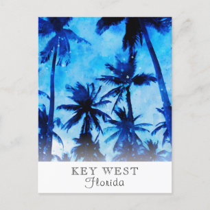 *~* Palm Exotic AP25 Personalize Travel Abstrakt P Postkarte