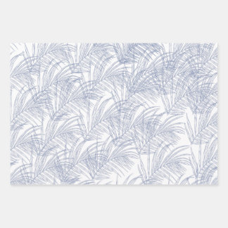Palm frond wrapping paper geschenkpapier set