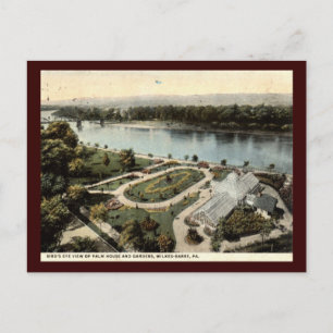 Palm House Wilkes Barre PA 1912 Vintage auf Deutsc Postkarte