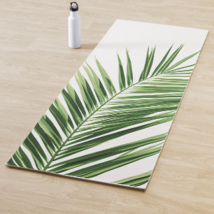 Palm Leaf #1 #minimal #tropical #wall #decor #art Yogamatte