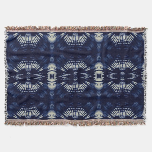 Palm Leaf in Delft Blue Decke (Vorderseite)