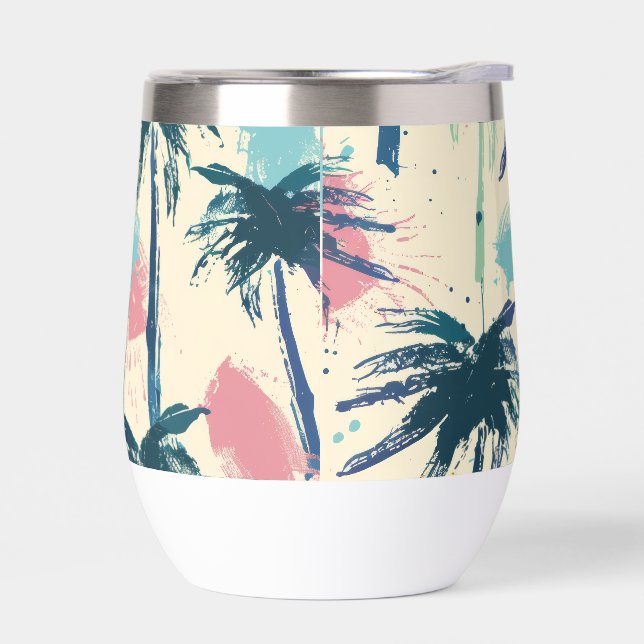 Palm Leaf Keramik Thermos (Links)