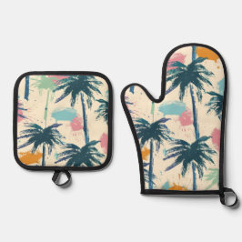 Palm Leaf Kitchen Set