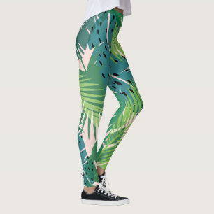 Palm Leaf Muster Leggings
