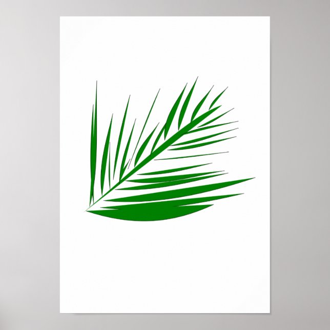 Palm Leaf Poster (Vorne)