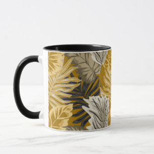 Palm leaves, Tropical, Botanical, Dschungel, Fores Tasse
