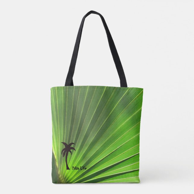 Palm Life | Green Palm Frontend Palm Tree motif (Rückseite)