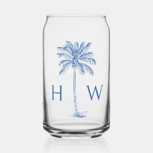 Palm Palmetto Tree Monogram Dosenglas